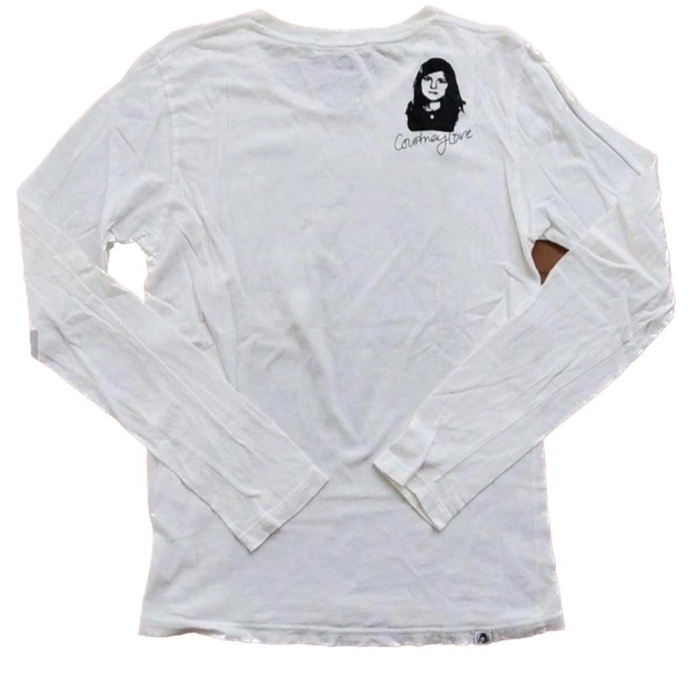 hysteric glamour courtney love (hole) long sleeve t shirt - Picture 2 of 2